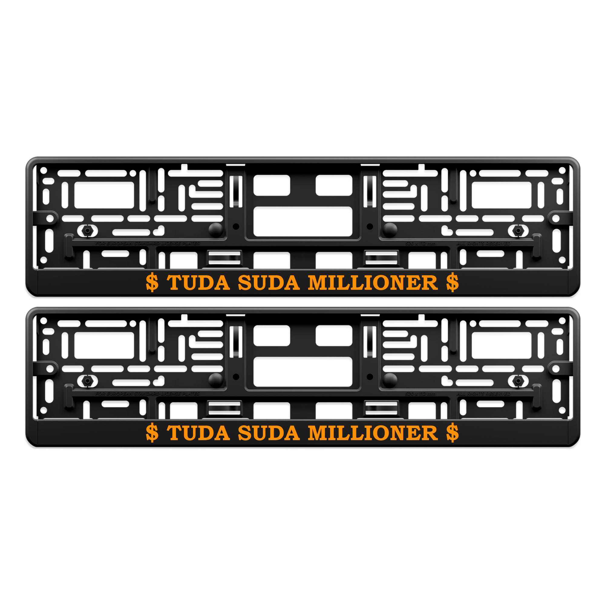 $ TUDA SUDA MILLIONER $